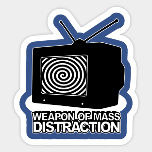 Weapon Of Mass Distraction Sticker